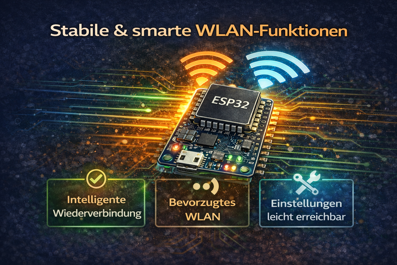 Stabile und intelligente WLAN-Funktionen des Smart Gaszählers